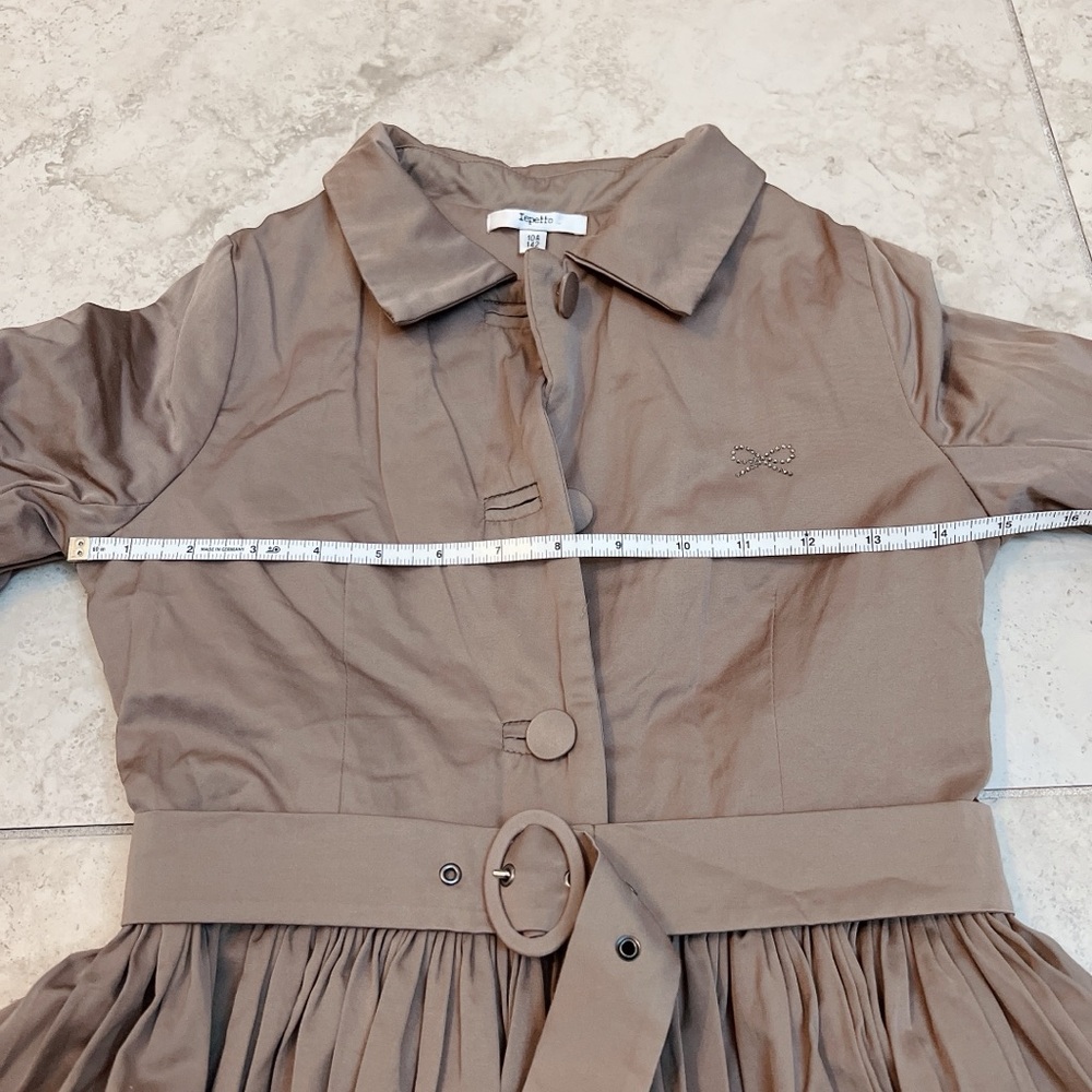 Repetto trench Belted Dress Coat - Picture 3 of 6
